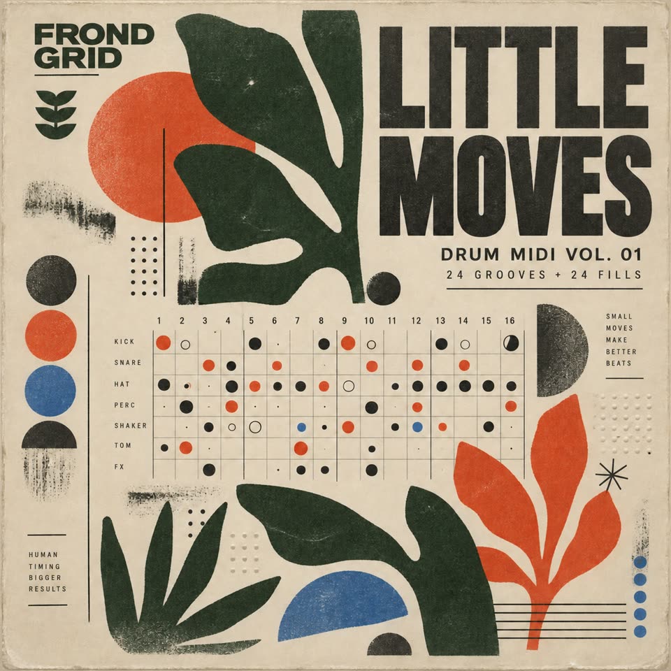 Little Moves by Frond Grid — 24 grooves and 24 fills
